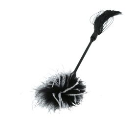 Sex And Mischief Whip And Tickler - Black