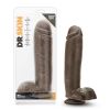 Dr. Skin - Mr. Mister 10.5 Inch Dildo With Suction Cup - Chocolate