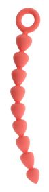 Peaches 'N Creame Silicone Anal Beads - Peach