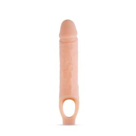 Performance Plus - 10 Inch Silicone Cock Sheath Penis Extender - Vanilla
