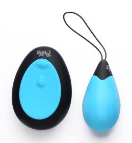 Bang - 10X Silicone Vibrating Egg - Blue