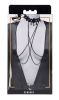 Lace Collar With Nipple Ties