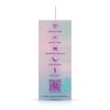 Silver Anchor Buttplug Kit - Clear Iridescent/Pink