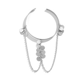 Jewelry Punk Beach Metal Bracelet Temperament Chain (Color: White K, STYLE: 1 Style)